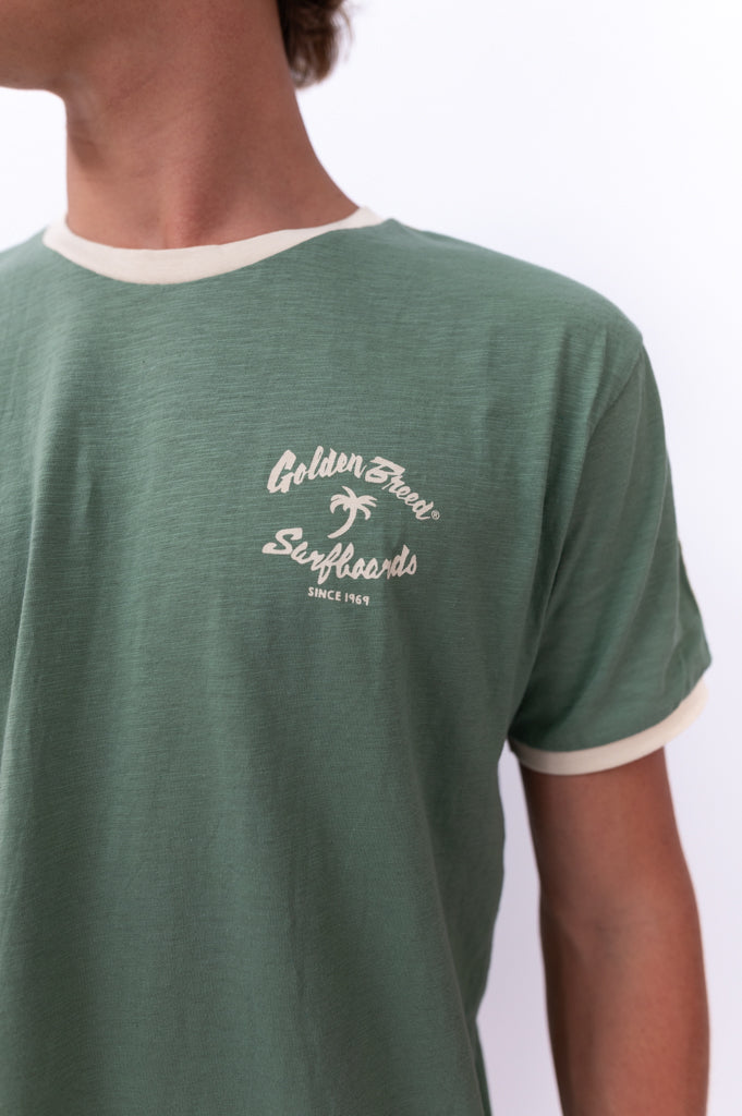 Noosa Landy Tee | Leaf Green