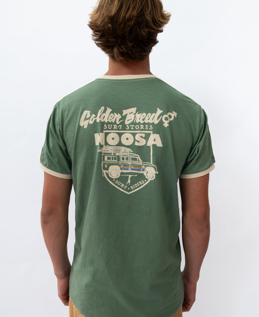 Noosa Landy Tee | Leaf Green
