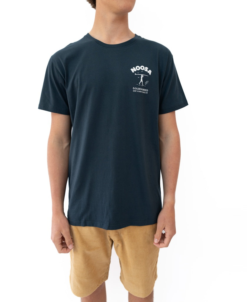 Golden Breed Noosa Shanty Tee | Navy - T-Shirts