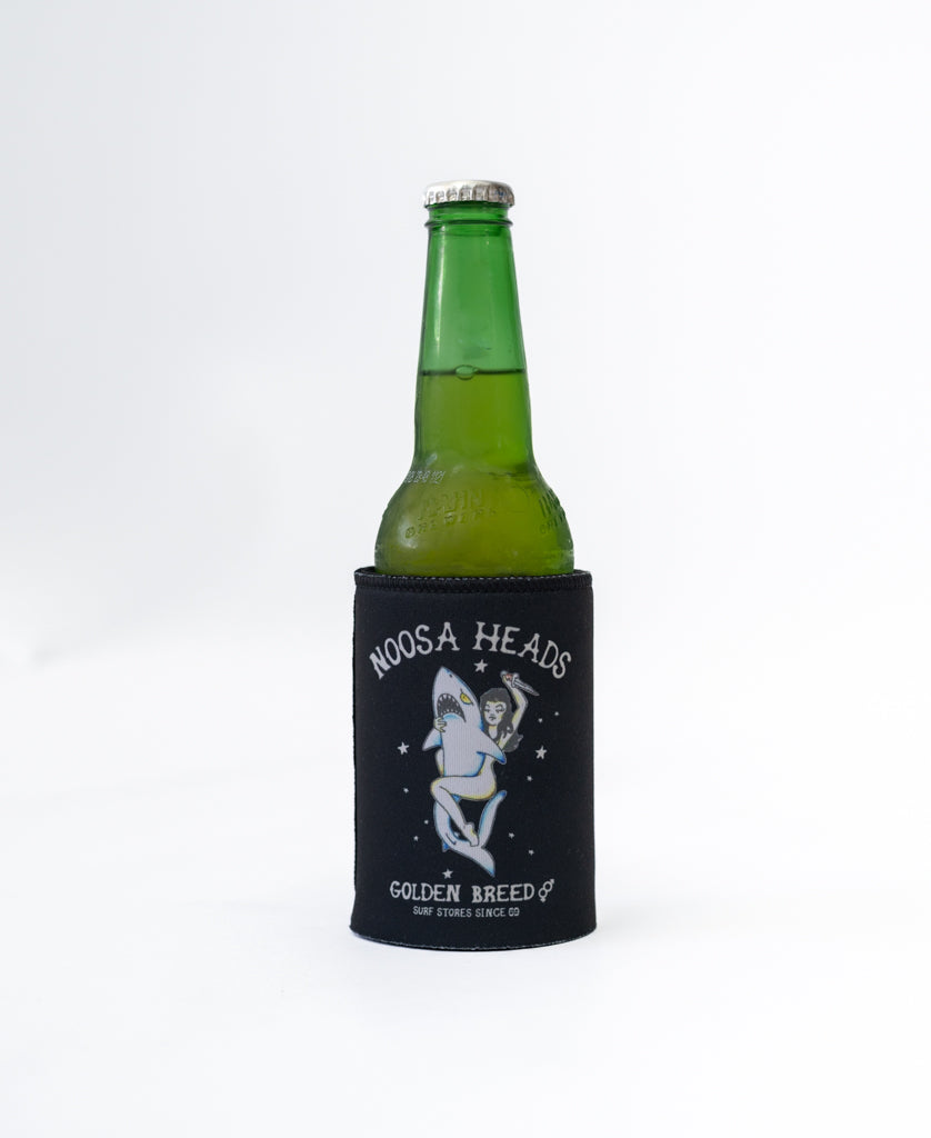 Noosa-Stubby Shark Girl | Wash Black