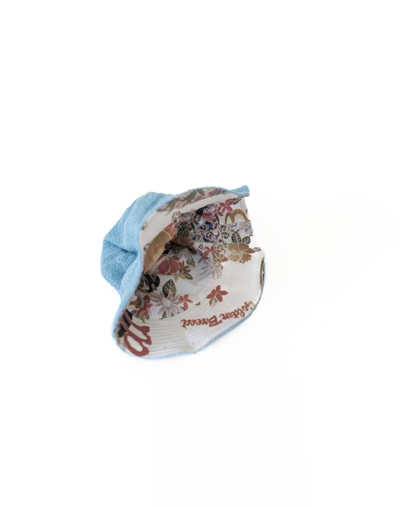 Norris Terry Bucket Hat | Azure Blue-Golden Breed