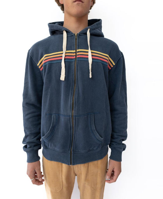 Perfect Zip Through Hoodie | Vintage Navy