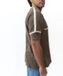 Retro Ringer Tee | Wash Brown