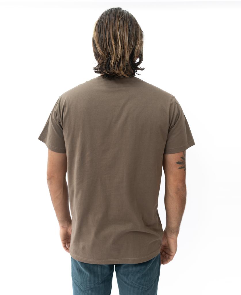 Retro Classic Tee | Wash Brown