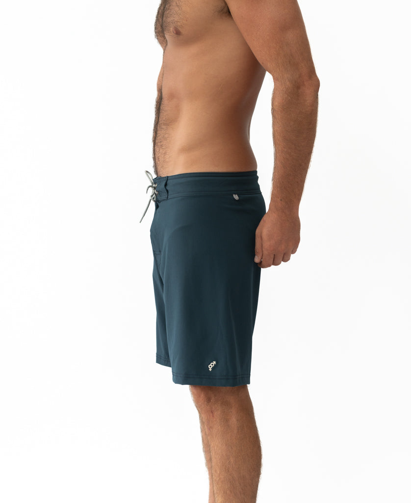 Golden Breed Retro Surf Boardshort | Vintage Navy - Boardshorts
