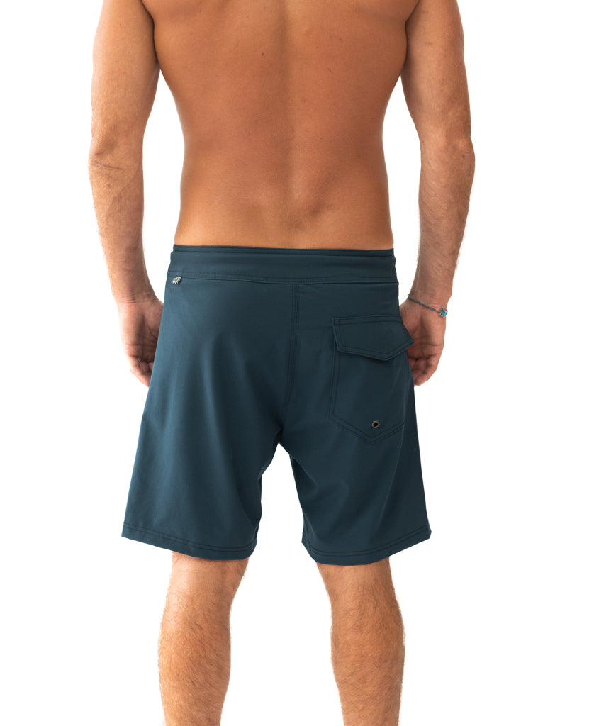 Golden Breed Retro Surf Boardshort | Vintage Navy - Boardshorts