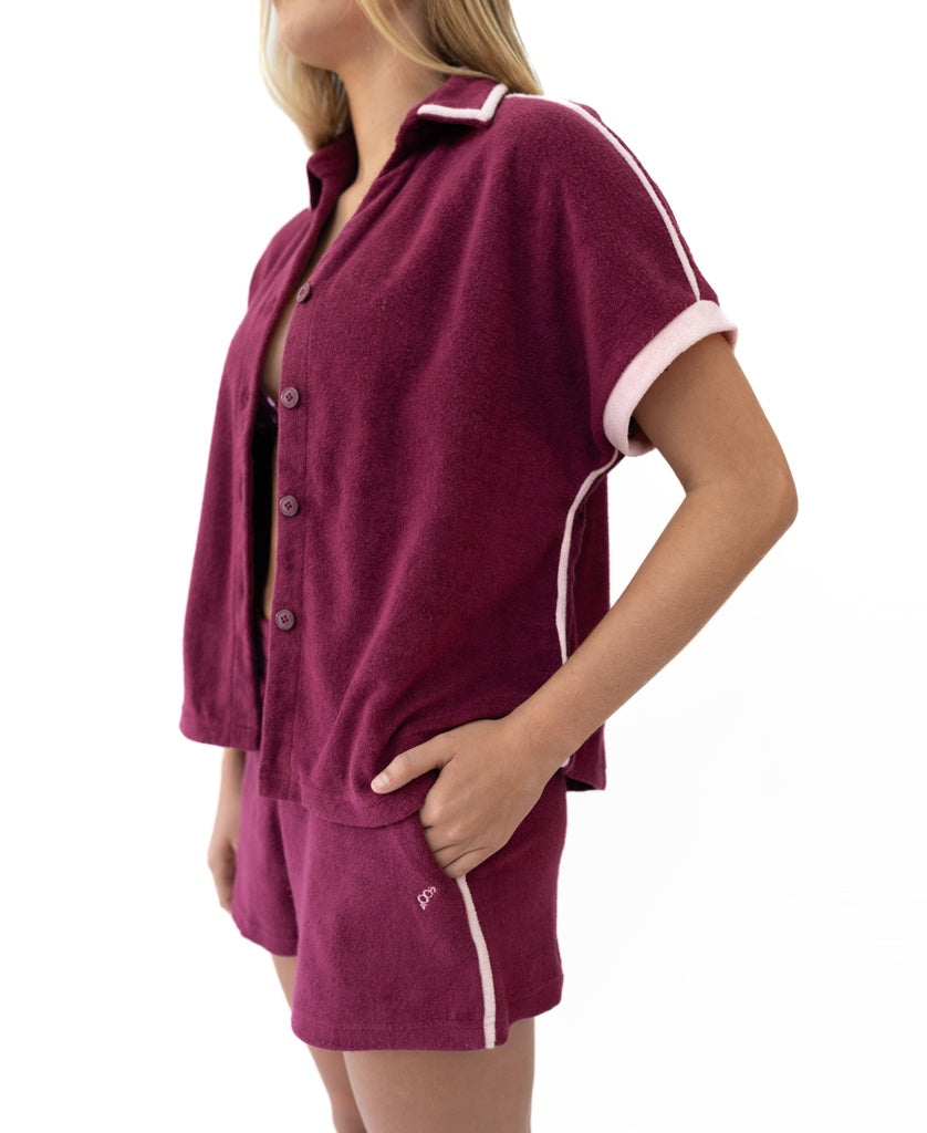 Retro Tilly Short | Plum