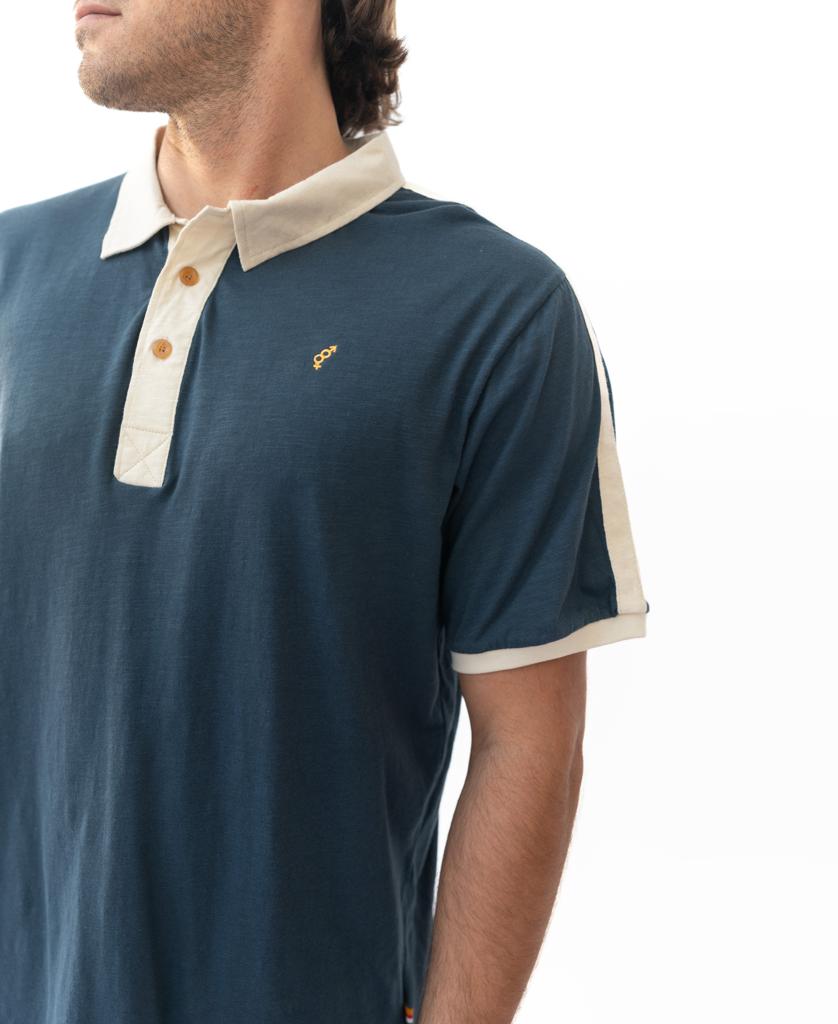 Ringer Polo | Navy