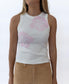 Rosa Hibiscus Tank | Pale Pink