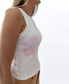 Rosa Hibiscus Tank | Pale Pink
