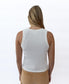 Rosa Hibiscus Tank | Pale Pink