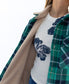 Shima Shacket | Green Check