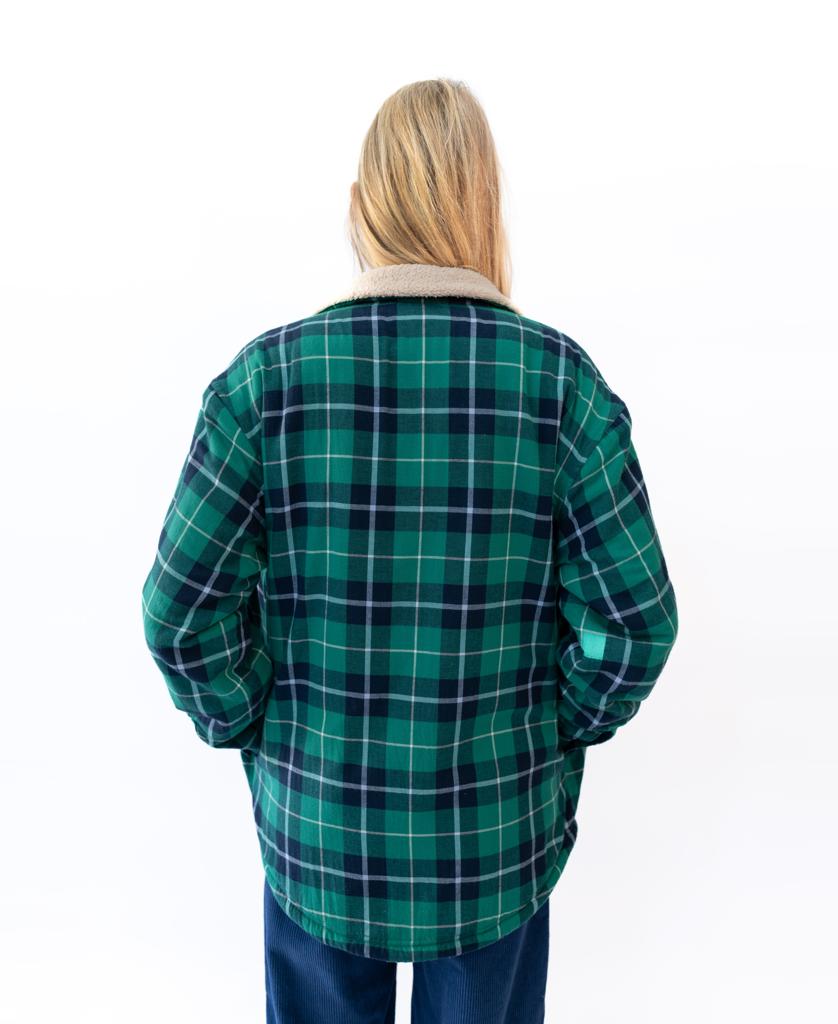 Shima Shacket | Green Check