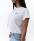 Surf Hibiscus Tee | White