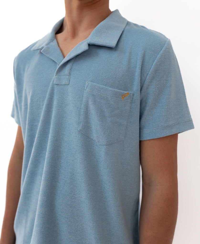 Vintage Polo | Azure Blue