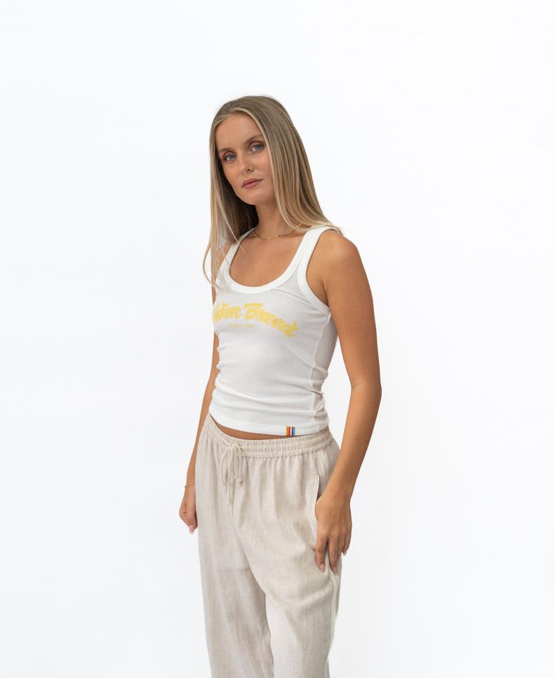 Golden Breed Tank | Lemon