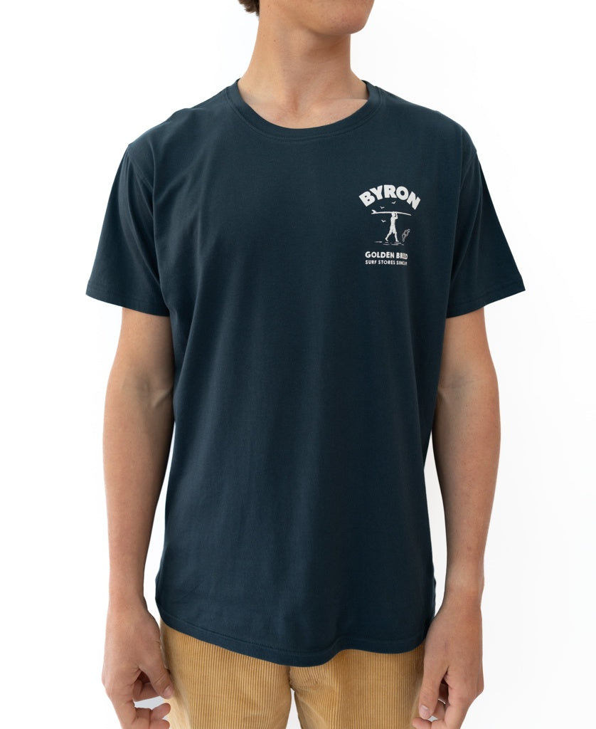 Byron Shanty Tee | Navy