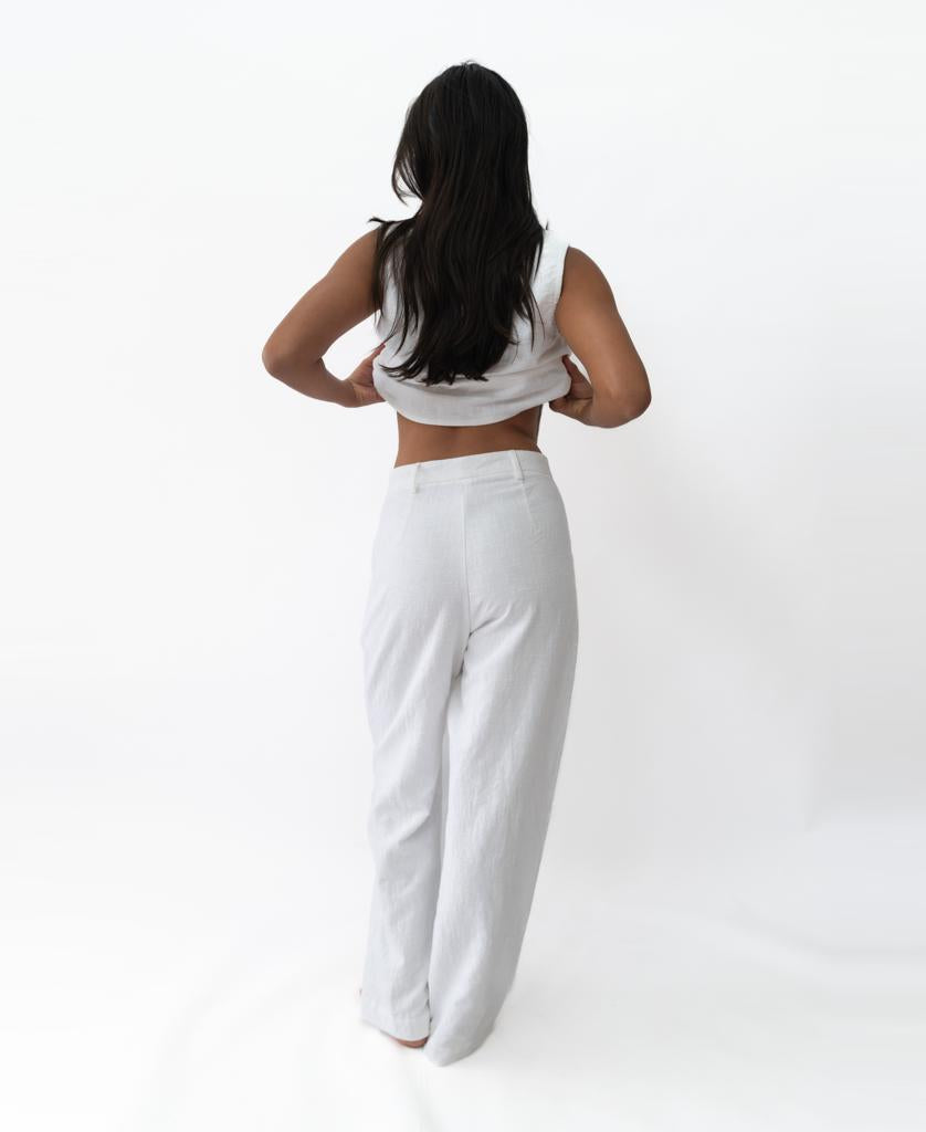 Becky Pant | White