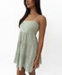 Beth Dress | Olive Stripe