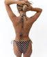 Ella Triangle Top | Choc / Off White