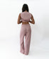 Janine Pant | Linen Blush