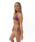 Kellie Tie Side | Plum / Pink