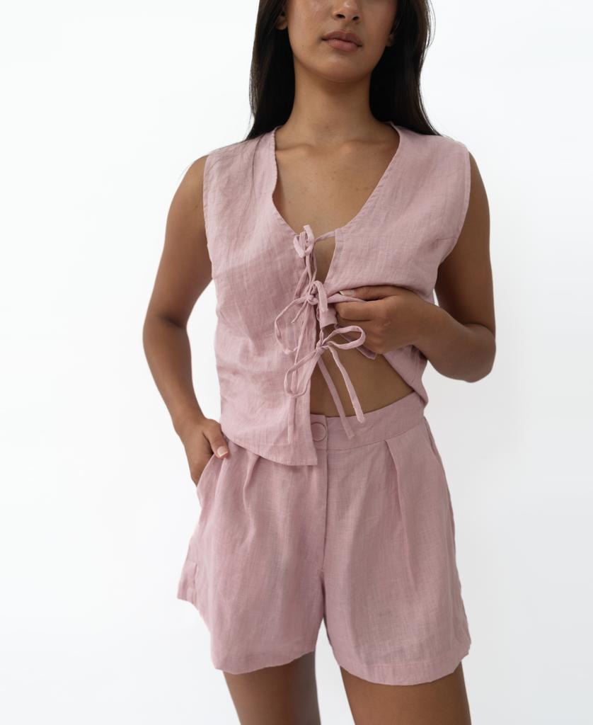 Kris Short | Blush Linen