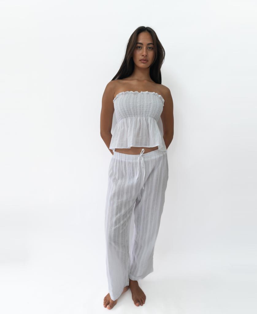 Liberty Pant | White