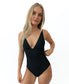 Mietta One Piece | Black Rib