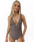 Mietta One Piece | Choc / Off White