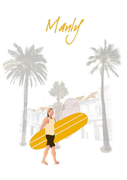 Postcard Manly Corso Gen