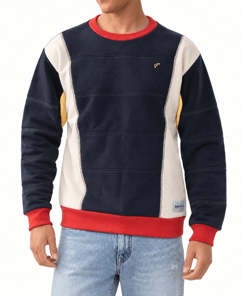 Golden Breed Motocross Sweat | Midnight - Sweaters