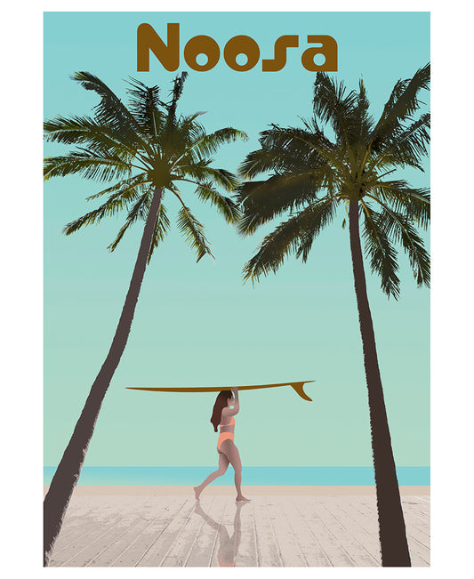 Postcard Noosa Sum Palm