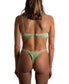 Zoe Bikini String Bottom | Lime - Golden Breed