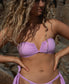 Aisha Bandeau Bikini Top | Lilac - Golden Breed