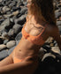 Zoe Bikini String Bottom | Orange - Golden Breed