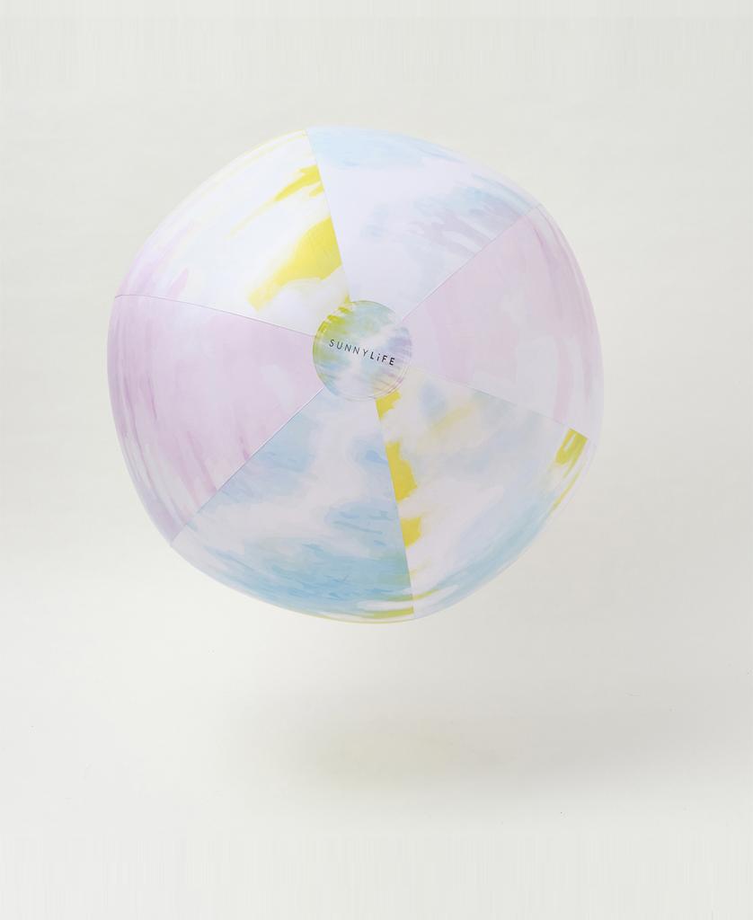 XL Inflatable Beach Ball | Tie Dye Sorbet