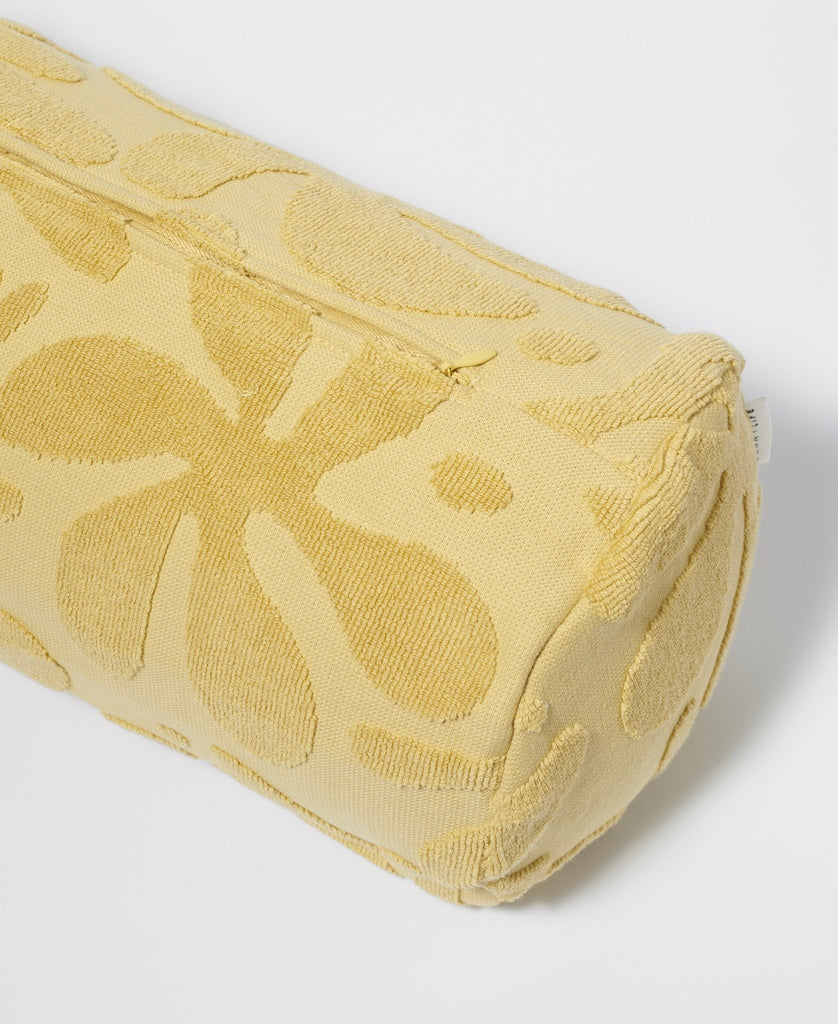 Inflatable Beach Pillow Mango Bay | Golden Mustard