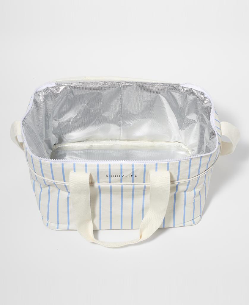 Cooler Bag Le Weekend | Mid Blue-Cream