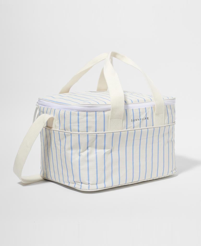 Cooler Bag Le Weekend | Mid Blue-Cream