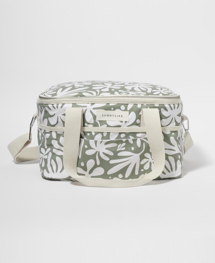 Canvas Cooler Bag The Vacay | Olive