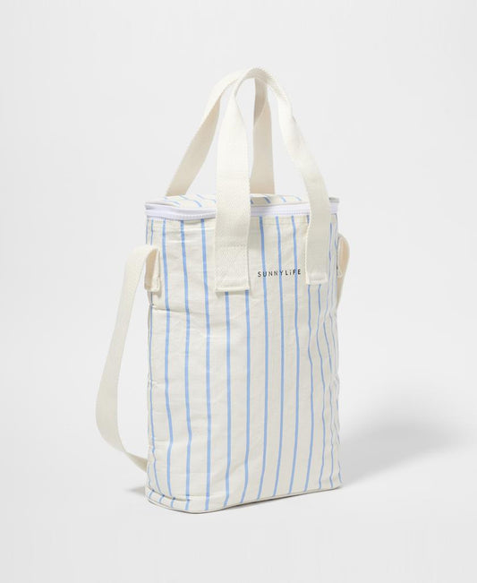 Drinks Cooler Bag Le Weekend | Mid Blue-Cream