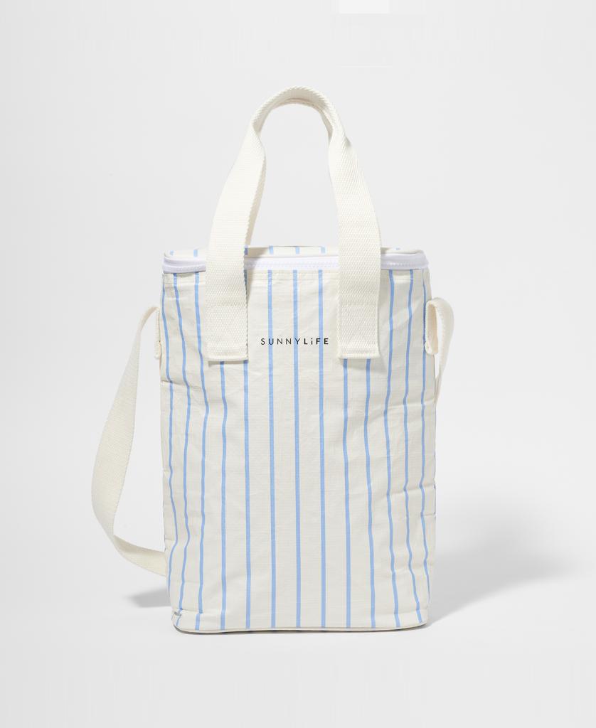 Drinks Cooler Bag Le Weekend | Mid Blue-Cream