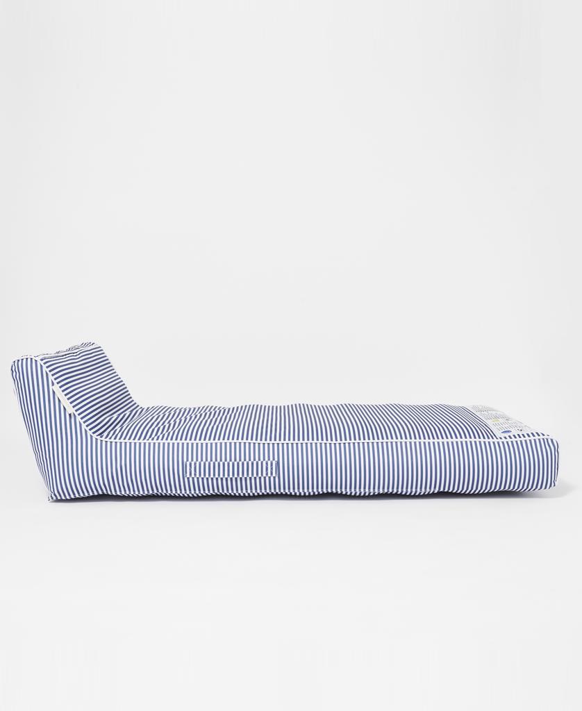 Luxe Lie-On Lounger Float Le Weekend | Navy-Golden Breed