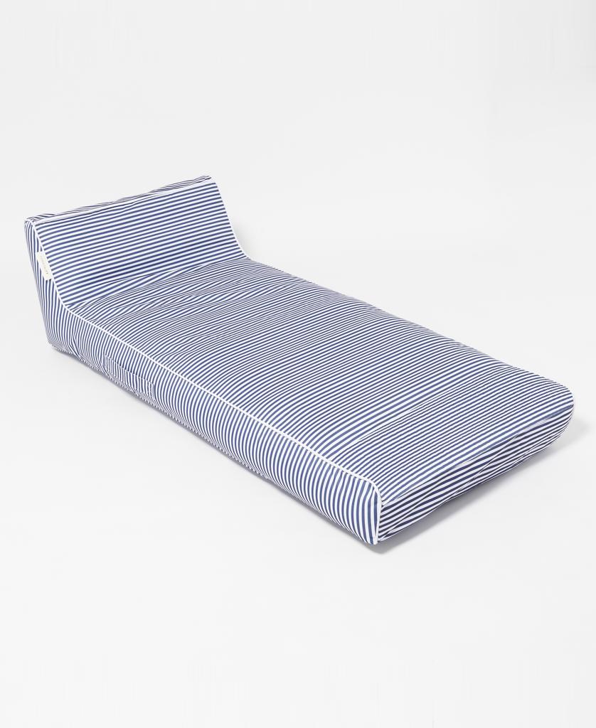 Luxe Lie-On Lounger Float Le Weekend | Navy-Golden Breed