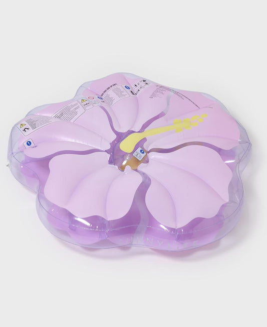 Luxe Lie-On Float Hibiscus Pastel | Lilac