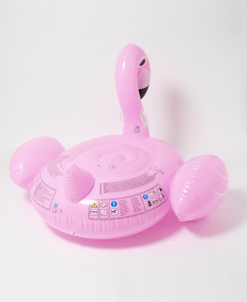 Luxe Ride-On Float Rosie the Flamingo | Bubblegum Pink