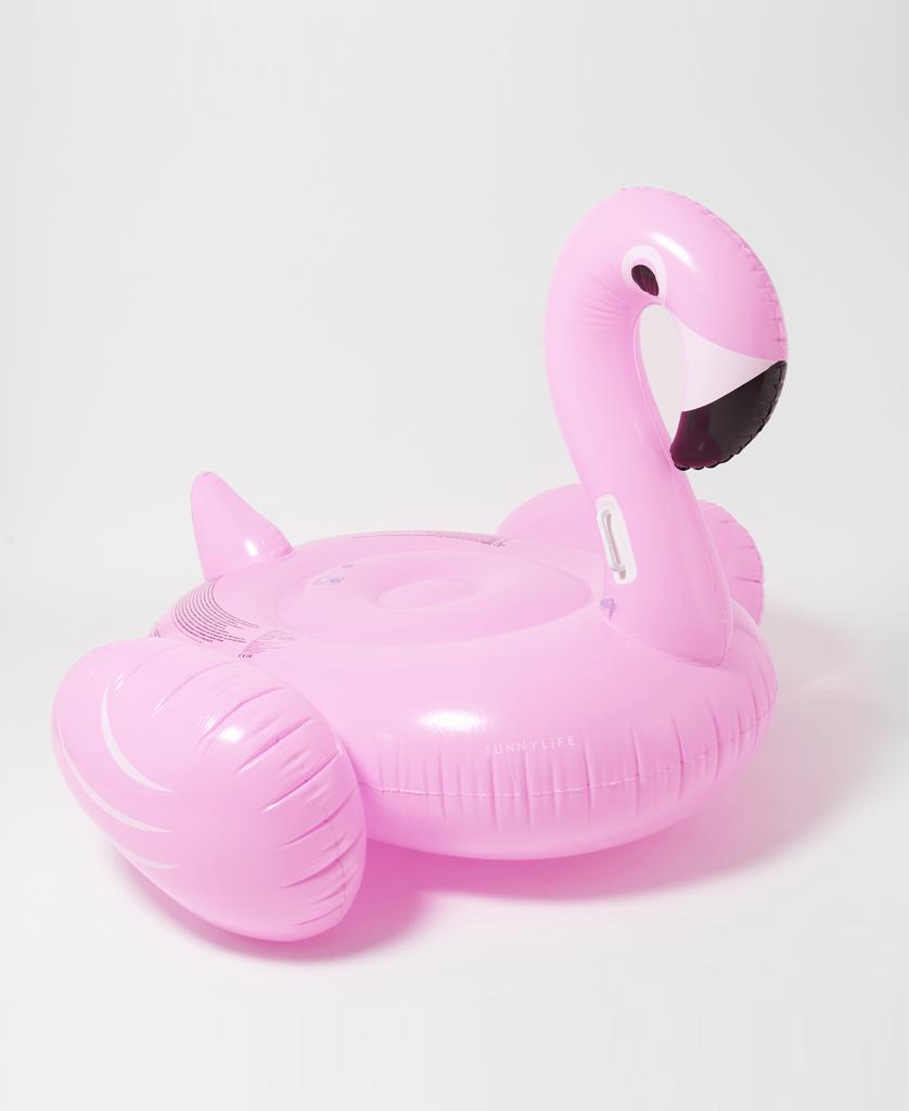 Luxe Ride-On Float Rosie the Flamingo | Bubblegum Pink