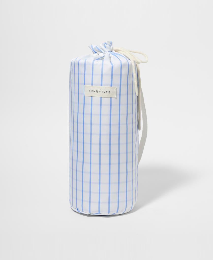 Beach and Picnic Blanket Le Weekend | Mid Blue-Cream