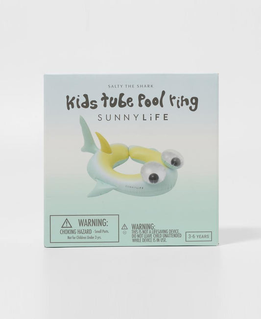 Kids Tube Pool Ring Salty the Shark | Multi